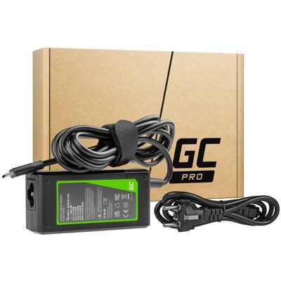 Green Cell AD133P Lader Adapter USB-C 45W voor laptops AD133P Green Cell AD133P Lader Adapter USB-C 45W voor laptops AD133P