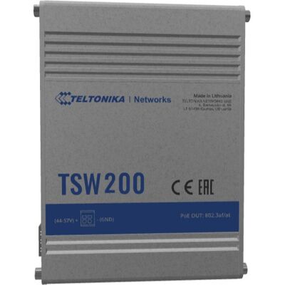 Teltonika TSW200 netwerk-switch Gigabit Ethernet TSW200000010 Teltonika TSW200 netwerk-switch Gigabit Ethernet TSW200000010