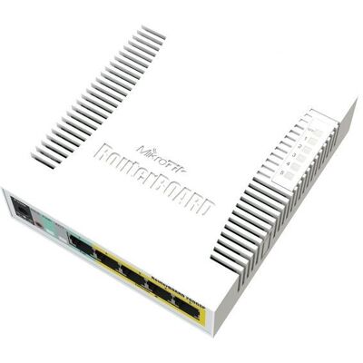 Mikrotik CSS106-1G-4P-1S netwerk-switch Gigabit CSS106-1G-4P-1S Mikrotik CSS106-1G-4P-1S netwerk-switch Gigabit CSS106-1G-4P-1S