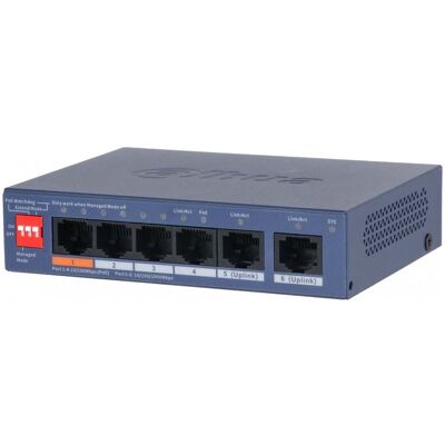 Dahua CS4006-4ET2GT-60 Beheerde PoE-switch CS4006-4ET2GT-60 Dahua CS4006-4ET2GT-60 Beheerde PoE-switch CS4006-4ET2GT-60