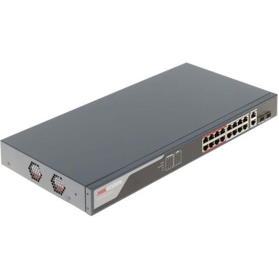 Hikvision DS-3E1318P-EI 16 Port Fast Ethernet Smart POE DS-3E1318P-EI Hikvision DS-3E1318P-EI 16 Port Fast Ethernet Smart POE DS-3E1318P-EI