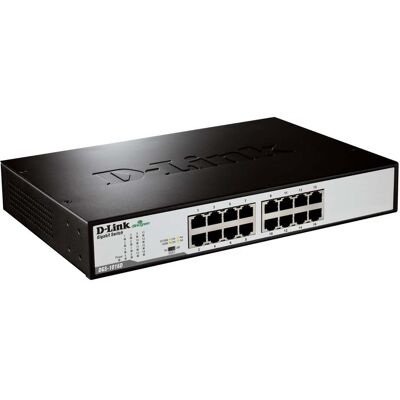 D-Link DGS-1016D/E netwerk-switch Unmanaged Zwart DGS-1016D/E D-Link DGS-1016D/E netwerk-switch Unmanaged Zwart DGS-1016D/E