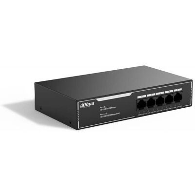 Dahua SG1005LP 5-poorts economische Gigabit PoE switch met SG1005LP Dahua SG1005LP 5-poorts economische Gigabit PoE switch met SG1005LP