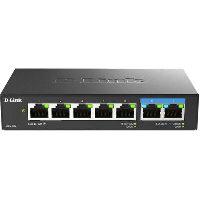 D-Link DMS-107/E netwerk-switch Unmanaged Gigabit Ethernet DMS-107/E D-Link DMS-107/E netwerk-switch Unmanaged Gigabit Ethernet DMS-107/E