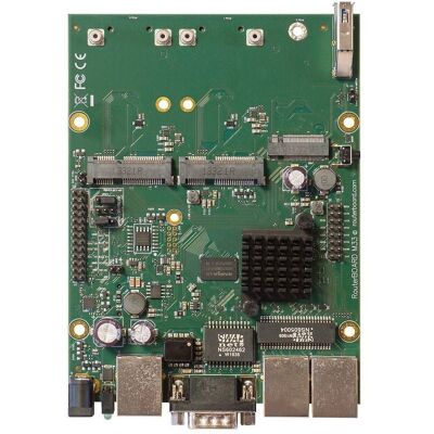 Mikrotik RBM33G bedrade router Zwart, Groen, Grijs RBM33G Mikrotik RBM33G bedrade router Zwart, Groen, Grijs RBM33G