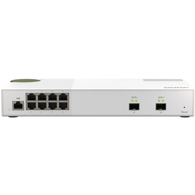 QNAP QSW-M2108-2S netwerk-switch Managed L2 2.5G Ethernet QSW-M2108-2S QNAP QSW-M2108-2S netwerk-switch Managed L2 2.5G Ethernet QSW-M2108-2S