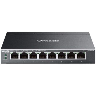 TP-Link Omada ES208GP netwerk-switch Managed L2 Gigabit ES208GP TP-Link Omada ES208GP netwerk-switch Managed L2 Gigabit ES208GP