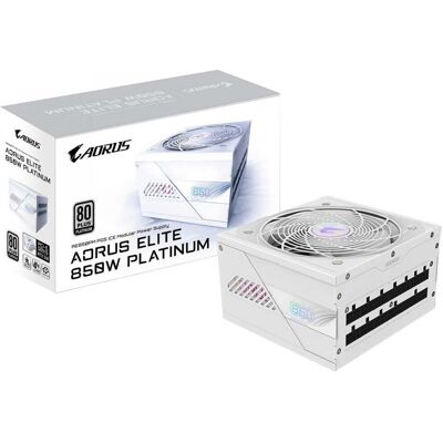GIGABYTE AORUS ELITE P850W ICE power supply unit GP-AE850PM PG5 ICE GIGABYTE AORUS ELITE P850W ICE power supply unit GP-AE850PM PG5 ICE