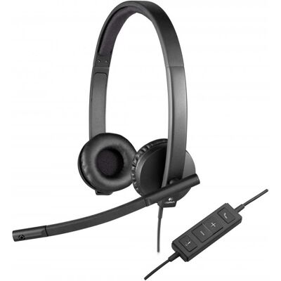 Logitech 981-000575 H570e Bedrade stereo headset voor 981-000575 Logitech 981-000575 H570e Bedrade stereo headset voor 981-000575