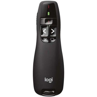 Logitech R400 Draadloze presenter RF Zwart 910-001356 Logitech R400 Draadloze presenter RF Zwart 910-001356