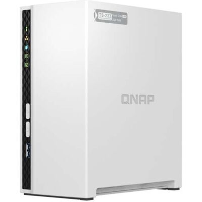 QNAP TS-233 data-opslag-server NAS Mini Tower Ethernet LAN Wit TS-233 QNAP TS-233 data-opslag-server NAS Mini Tower Ethernet LAN Wit TS-233