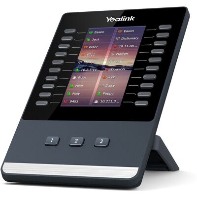 Yealink EXP43 IP add-on module Zwart, Grijs 23 knoppen EXP43 Yealink EXP43 IP add-on module Zwart, Grijs 23 knoppen EXP43