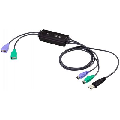 ATEN CV10KM toetsenbord-video-muis (kvm) kabel Zwart 0,8 m CV10KM-AT ATEN CV10KM toetsenbord-video-muis (kvm) kabel Zwart 0,8 m CV10KM-AT