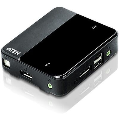 ATEN 2-poorts USB DisplayPort/Audio KVM-switch (4K-ondersteuning CS782DP-AT ATEN 2-poorts USB DisplayPort/Audio KVM-switch (4K-ondersteuning CS782DP-AT