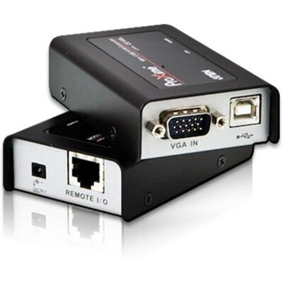 ATEN CE100-AT-G KVM-extender Zender en ontvanger CE100-AT-G ATEN CE100-AT-G KVM-extender Zender en ontvanger CE100-AT-G