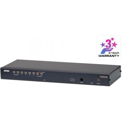 ATEN KH1508A-AX-G KVM-switch Zwart KH1508A-AX-G ATEN KH1508A-AX-G KVM-switch Zwart KH1508A-AX-G