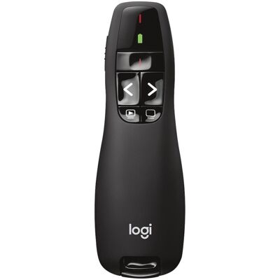 Logitech R400 Draadloze presenter RF Zwart 910-001356 Logitech R400 Draadloze presenter RF Zwart 910-001356