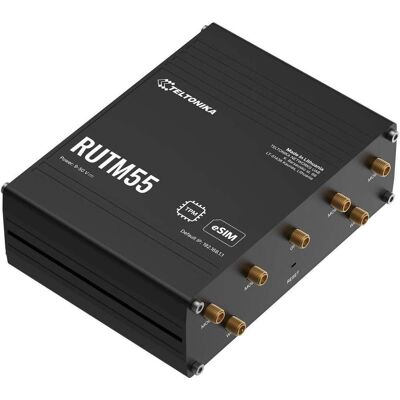 Teltonika Router RUTM55 5G Industriële Router RUTM55000000 Teltonika Router RUTM55 5G Industriële Router RUTM55000000