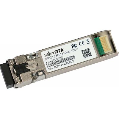 Mikrotik XS+31LC10D netwerk transceiver module Vezel-optiek XS+31LC10D Mikrotik XS+31LC10D netwerk transceiver module Vezel-optiek XS+31LC10D