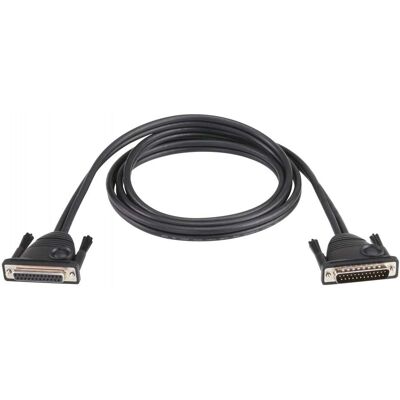 ATEN 2L2703 - Zwart - 3 m - DB-25 - DB-25 - Mannelijk - 2L-2703 ATEN 2L2703 - Zwart - 3 m - DB-25 - DB-25 - Mannelijk - 2L-2703