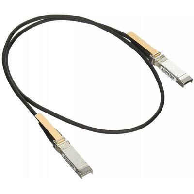 Cisco 10GBASE-CU SFP+ Cable 1 Meter netwerkkabel Zwart SFP-H10GB-CU1M= Cisco 10GBASE-CU SFP+ Cable 1 Meter netwerkkabel Zwart SFP-H10GB-CU1M=