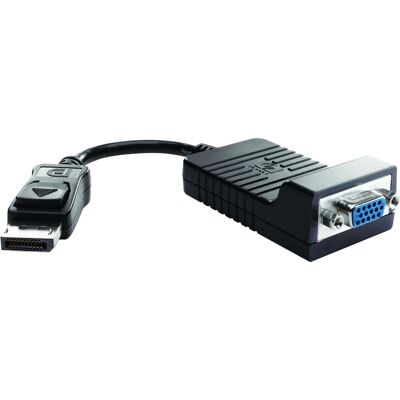 HP DisplayPort-naar-VGA adapter - 0,2 m - DisplayPort - VGA AS615AA HP DisplayPort-naar-VGA adapter - 0,2 m - DisplayPort - VGA AS615AA