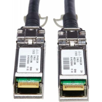Cisco 10GBASE-CU SFP+ Cable 5 Meter netwerkkabel Zwart SFP-H10GB-CU5M= Cisco 10GBASE-CU SFP+ Cable 5 Meter netwerkkabel Zwart SFP-H10GB-CU5M=