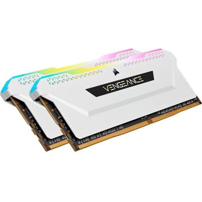 Corsair Vengeance RGB Pro geheugenmodule 16 GB 2 x CMH16GX4M2E3200C16W Corsair Vengeance RGB Pro geheugenmodule 16 GB 2 x CMH16GX4M2E3200C16W