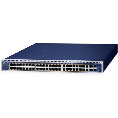 PLANET L3 48-Port 10/100/1000T 95W 802.3bt PoE + 4-Port GS-6322-48UP4X PLANET L3 48-Port 10/100/1000T 95W 802.3bt PoE + 4-Port GS-6322-48UP4X