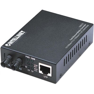 Intellinet 506519 netwerk media converter 100 Mbit/s 1310 nm 506519 Intellinet 506519 netwerk media converter 100 Mbit/s 1310 nm 506519