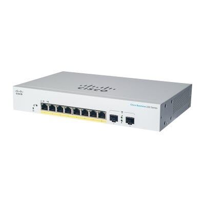Cisco CBS220-8FP-E-2G Managed L2 Gigabit Ethernet CBS220-8FP-E-2G-UK Cisco CBS220-8FP-E-2G Managed L2 Gigabit Ethernet CBS220-8FP-E-2G-UK