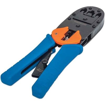Intellinet 211048 kabel krimper Krimptang Zwart, Blauw, Oranje 211048 Intellinet 211048 kabel krimper Krimptang Zwart, Blauw, Oranje 211048