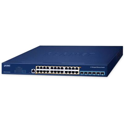 PLANET Layer 3, 24-Port 2.5GBASE-T 95W 802.3bt PoE + MGS-6311-24UPL6X PLANET Layer 3, 24-Port 2.5GBASE-T 95W 802.3bt PoE + MGS-6311-24UPL6X