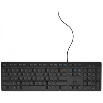Dell 580-ADHY Bedrade Volledige QWERTY Toetsenbord Zwart 580-ADHY Dell 580-ADHY Bedrade Volledige QWERTY Toetsenbord Zwart 580-ADHY