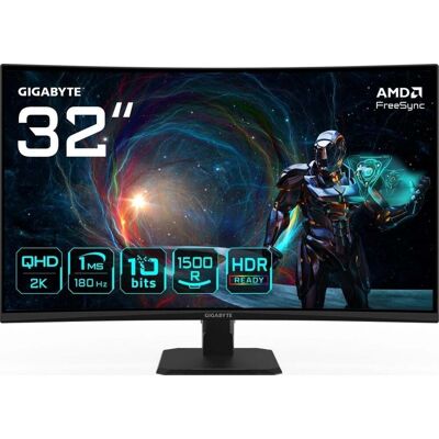 GIGABYTE GS32QCA computer monitor 80 cm (31.5") 2560 x 1440 GS32QCA GIGABYTE GS32QCA computer monitor 80 cm (31.5") 2560 x 1440 GS32QCA