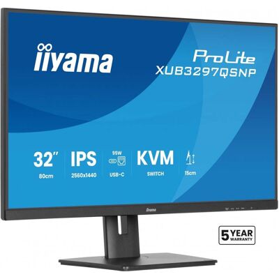 iiyama XUB3297QSNP-B1 32" IPS-paneel 2560x1440 350cd/m XUB3297QSNP-B1 iiyama XUB3297QSNP-B1 32" IPS-paneel 2560x1440 350cd/m XUB3297QSNP-B1