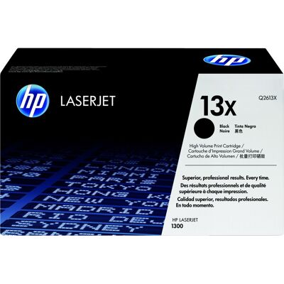 HP 13X originele high-capacity zwarte LaserJet tonercartridge Q2613X HP 13X originele high-capacity zwarte LaserJet tonercartridge Q2613X