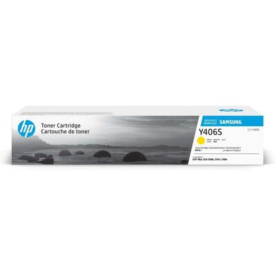 Samsung CLT-Y406S gele tonercartridge SU462A Samsung CLT-Y406S gele tonercartridge SU462A