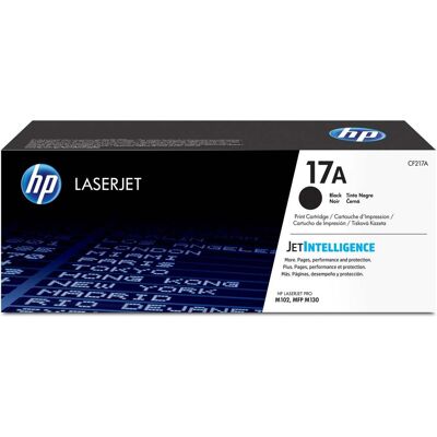 HP 17A originele zwarte LaserJet tonercartridge CF217A HP 17A originele zwarte LaserJet tonercartridge CF217A