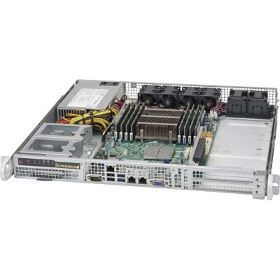 Supermicro 515-505 Rack Grijs 500 W CSE-515-505 Supermicro 515-505 Rack Grijs 500 W CSE-515-505