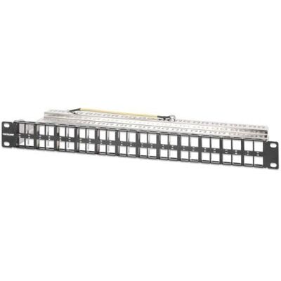 Intellinet - Patchpanel met 48 poorten - afgeschermd - 1U Intellinet - Patchpanel met 48 poorten - afgeschermd - 1U