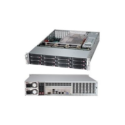 Supermicro - 826BAC4-R1K23LPB - Zwart - 2U - Serverbehuizing Supermicro - 826BAC4-R1K23LPB - Zwart - 2U - Serverbehuizing