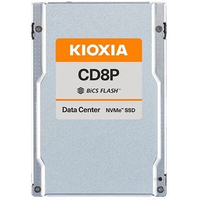 Kioxia SSD CD8P-V 12.8TB U.2 (15mm) NVMe Gen5 SIE Mix Use KCD8XPUG12T8 Kioxia SSD CD8P-V 12.8TB U.2 (15mm) NVMe Gen5 SIE Mix Use KCD8XPUG12T8