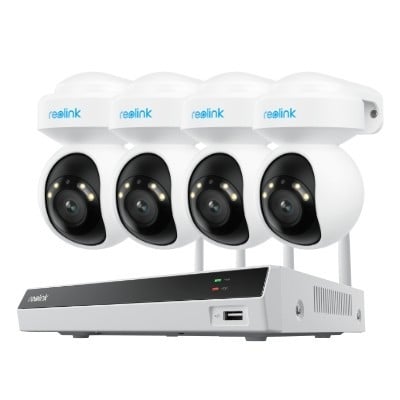 Reolink RLK12-800WPT4 WiFi Beveiligingscamera Kit RLK12-800WPT4 Reolink RLK12-800WPT4 WiFi Beveiligingscamera Kit RLK12-800WPT4