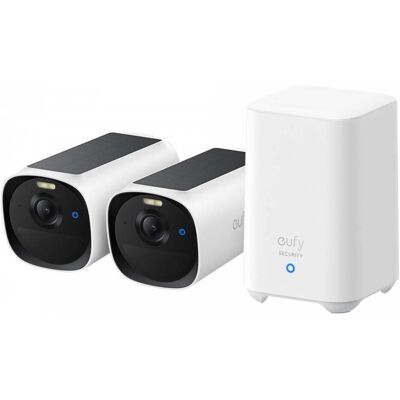Eufy eufyCam E40 2-Cam Kit + HomeBase S280 Kogel (vorm) E8144321 Eufy eufyCam E40 2-Cam Kit + HomeBase S280 Kogel (vorm) E8144321