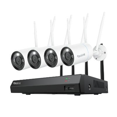 Reolink RLK12-800WB4 WiFi Beveiligingscamera Kit RLK12-800WB4 Reolink RLK12-800WB4 WiFi Beveiligingscamera Kit RLK12-800WB4