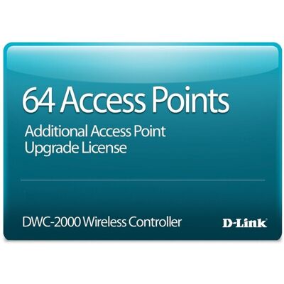 D-Link DWC-2000-AP64-LIC softwarelicentie & DWC-2000-AP64-LIC D-Link DWC-2000-AP64-LIC softwarelicentie & DWC-2000-AP64-LIC