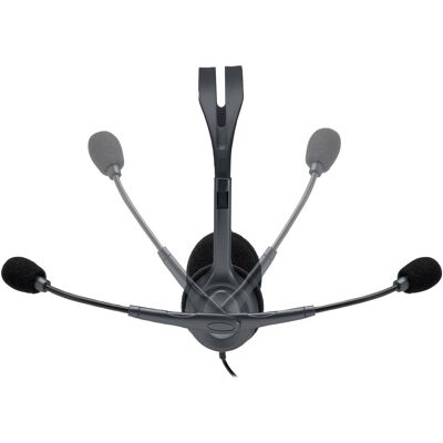 Logitech 981-000612 H111 Stereo Headset Grijs 981-000612 Logitech 981-000612 H111 Stereo Headset Grijs 981-000612