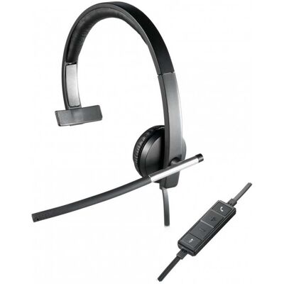 Logitech H650E Headset Bedraad Hoofdband Kantoor/callcenter 981-000514 Logitech H650E Headset Bedraad Hoofdband Kantoor/callcenter 981-000514