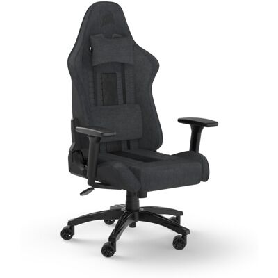Corsair TC100 Gevoerde zitting Gevoerde rugleuning CF-9010052-WW Corsair TC100 Gevoerde zitting Gevoerde rugleuning CF-9010052-WW